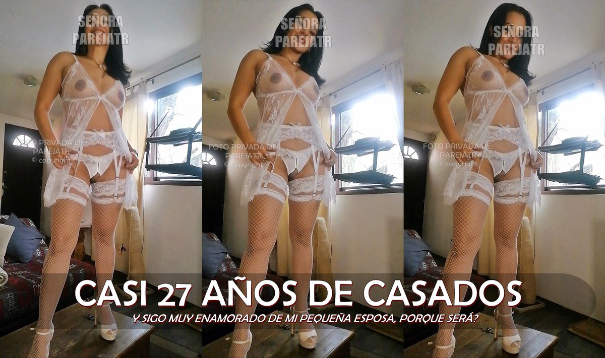 EN SEPTIEMBRE CUMPLIMOS 27 AÑOS DE CASADOS.
Estamos viendo que organizamos.