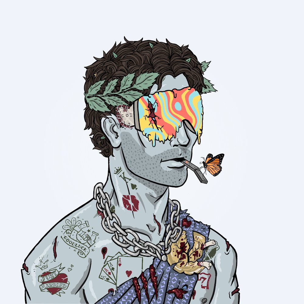 Yippun's tweet image. Poker @DeGodsNFT skin is the most underrated.