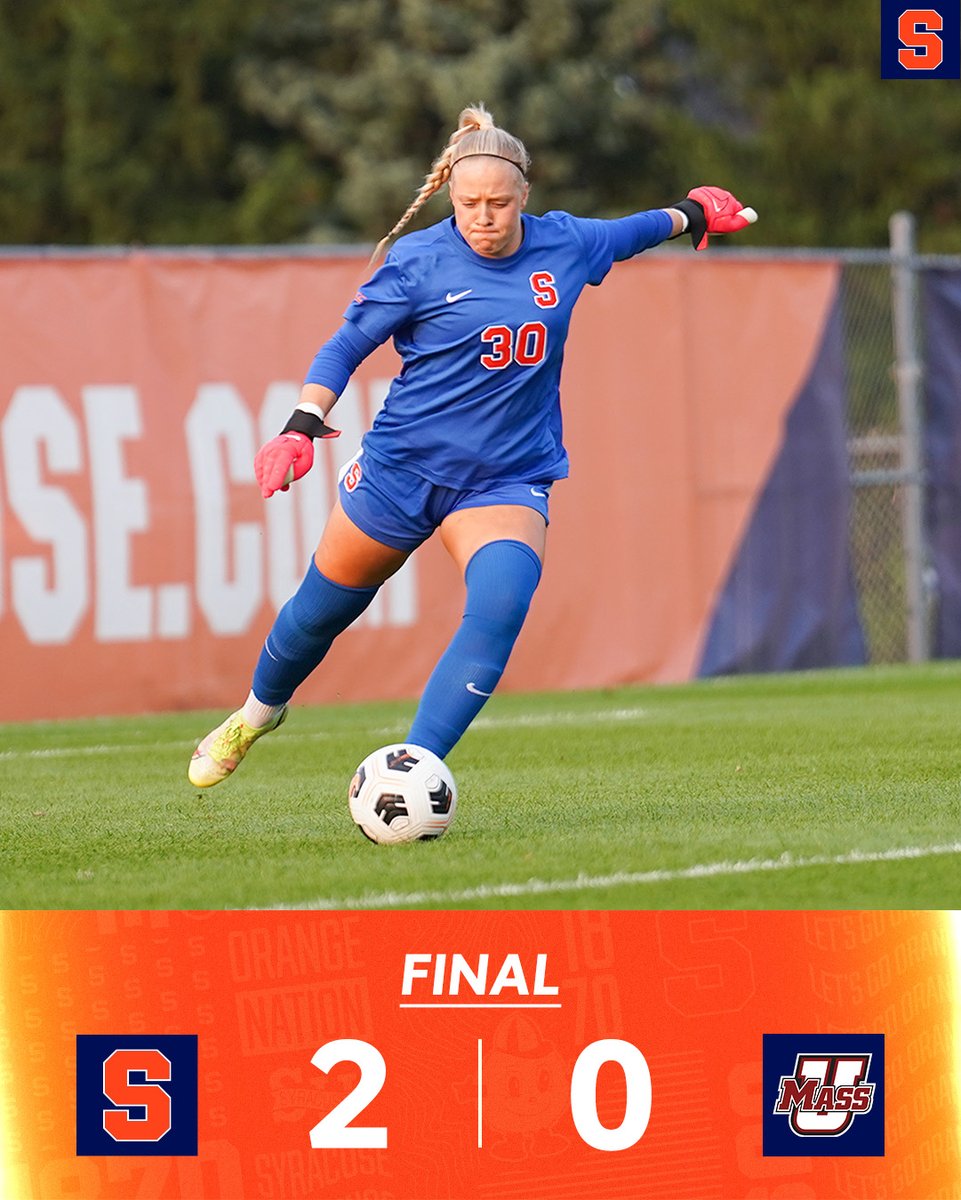 CuseWSOC's tweet photo. 'Cuse Wins!🍊⚽️ https://t.co/WzqT4HvXbm