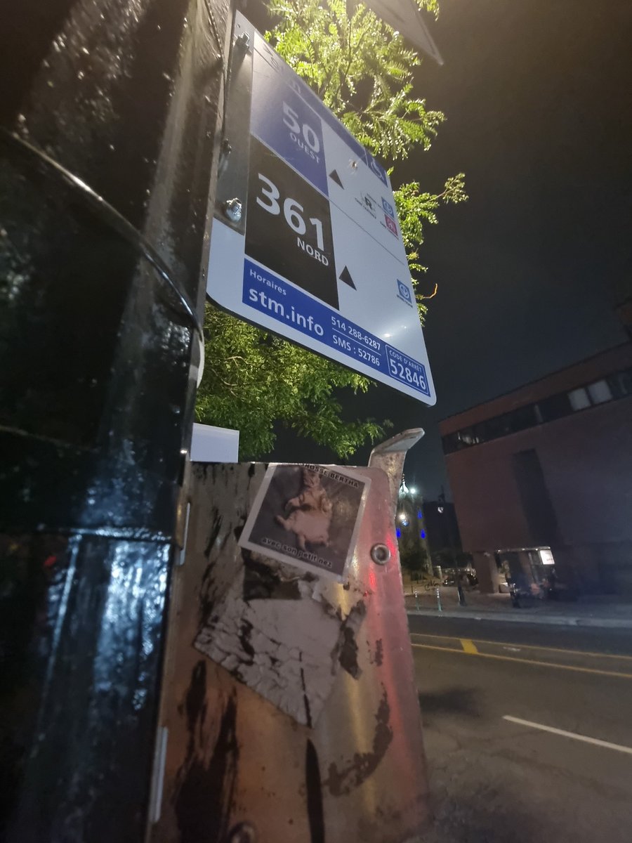 La grosse bertha à Montréal !