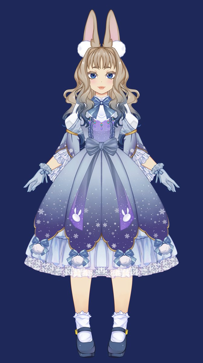 Fuwa Bun! 🐰❄ { Vgen Comms open! } tweet media