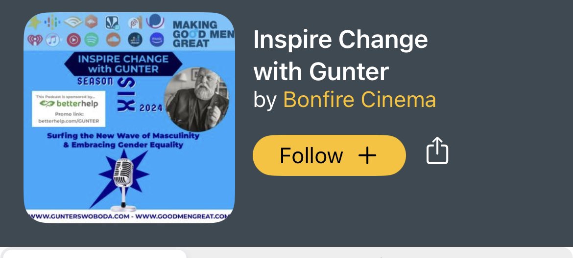 greengrlde's tweet photo. It is that time again the latest episode of our Podcast Inspire Change with Gunter dropped on Wednesday or what we like to call Wellness Wednesday https://t.co/TQR2E3TDHK

Be sure to listen and give us feedback.  Thanks https://t.co/dl6Jn2k7lp