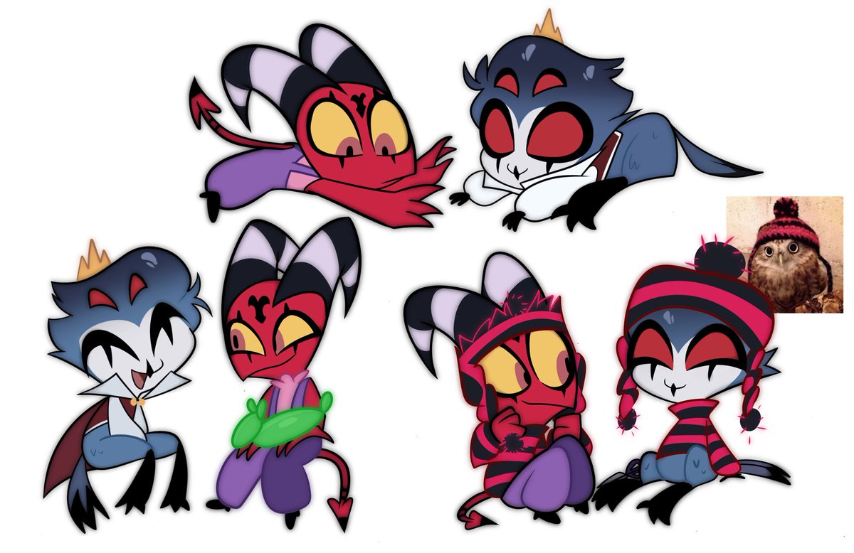 doodled some babies #HelluvaBoss