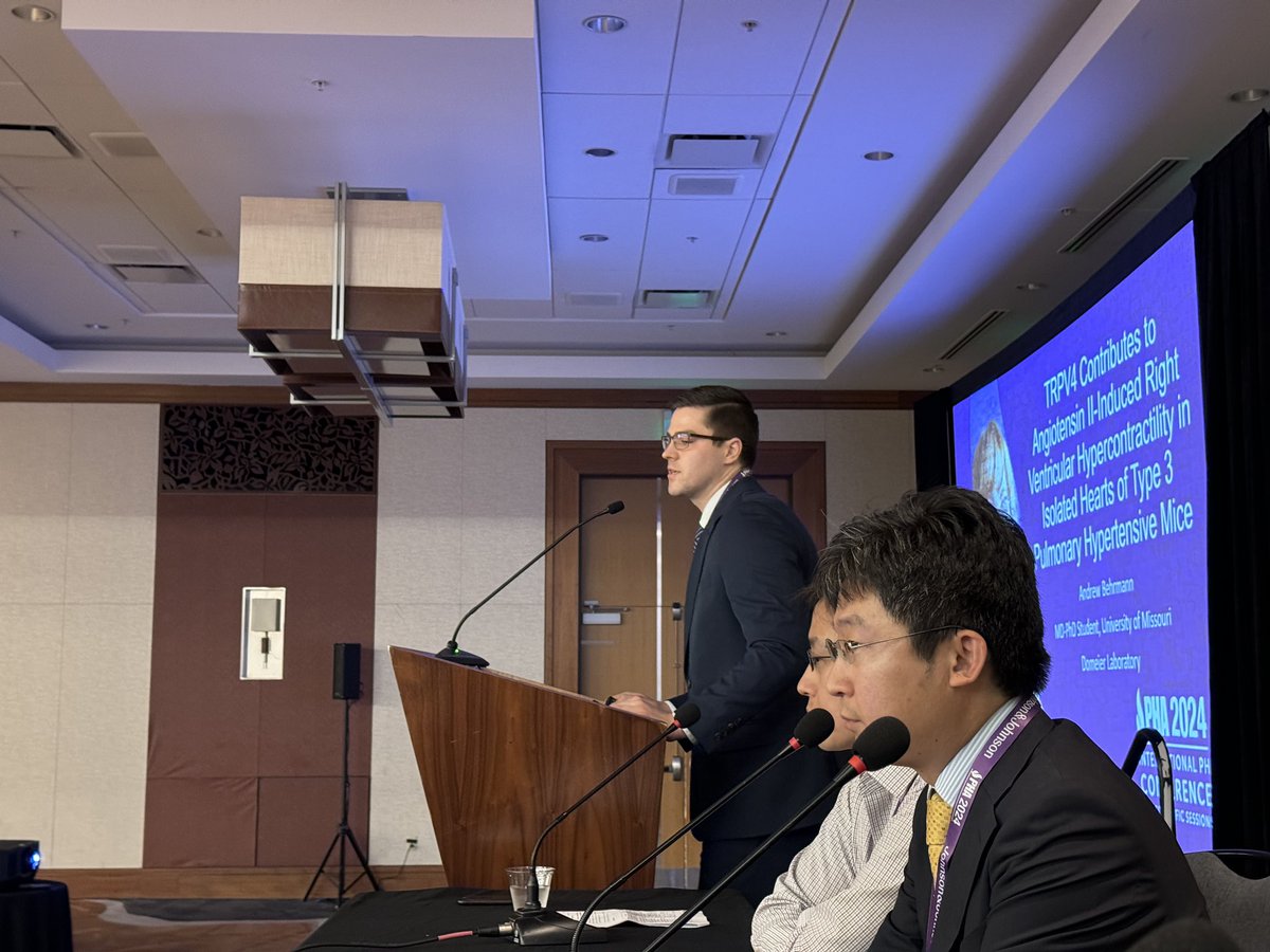 Andrew Behrmann (@andy_behr25) on Twitter photo Had a great time discussing the latest science coming out of <a href="/tigerheartlab/">CardiacCellPhys</a> at #PHA2024 discussing TRPV4 in the Right Ventricle! #RVPhysiology #ThePeoplesVentricle Had a great time discussing the latest science coming out of <a href="/tigerheartlab/">CardiacCellPhys</a> at #PHA2024 discussing TRPV4 in the Right Ventricle! #RVPhysiology #ThePeoplesVentricle