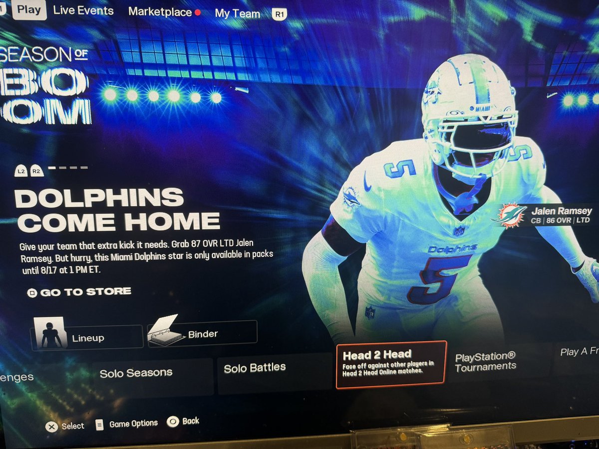 ants059's tweet photo. @Zirksee i want makerights “87” ovr jalen ramsey isnt in packs https://t.co/8dGaWrDbxF