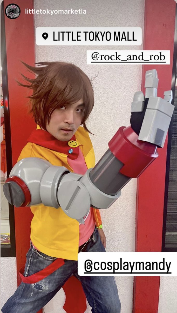 cosplaymandy's tweet photo. Awesome photo of the Chai from Hi-Fi Rush cosplay prop robotic arm that my partners and I made as a commission! #cosplay #cosplayer #cosplayers #cosmaker #cosplaycommission #cosplaycommissions #cosplaycommissioner #chai #chaicosplay #hifirush #hifirushchai #hifirushcosplay https://t.co/odl6uB5Ov0
