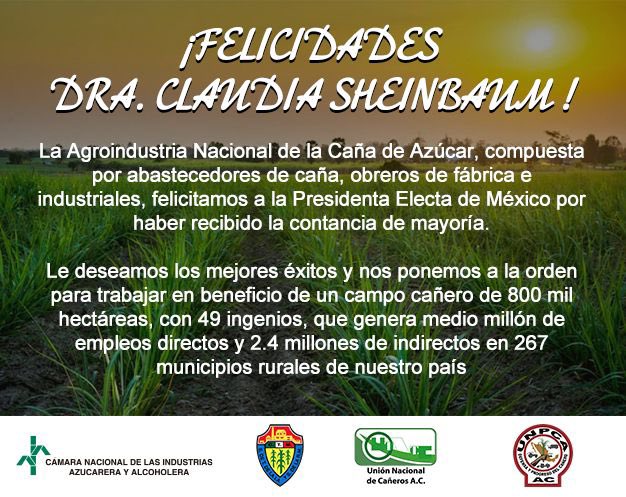 Cámara Nal. de Industrias Azucarera y Alcoholera tweet media