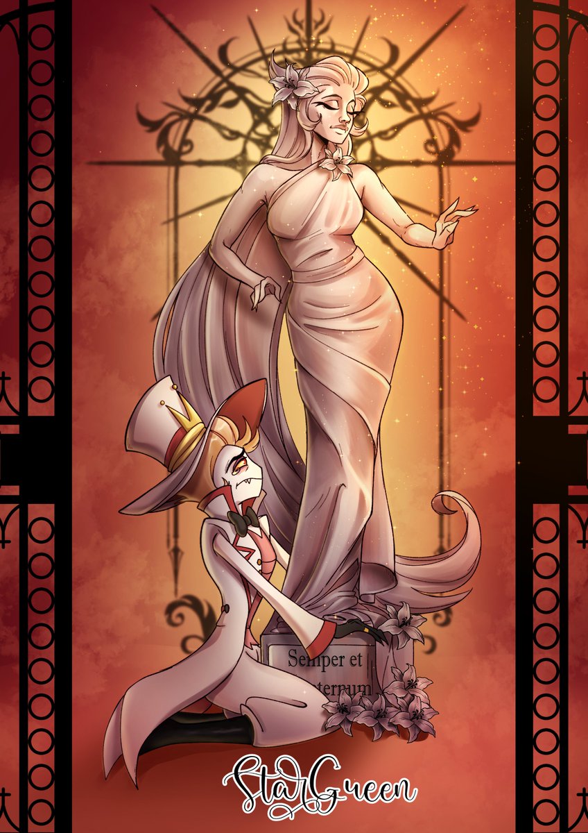 Star__Green's tweet photo. Day 5: Greek Mythology ๐ช- Lucilith
.
.
.
#LucilithWeek2024 #Lucilithweek #HazbinHotelLucifer #HazbinHotelLilith #Lucilith https://t.co/O1Zzr6Nuk2