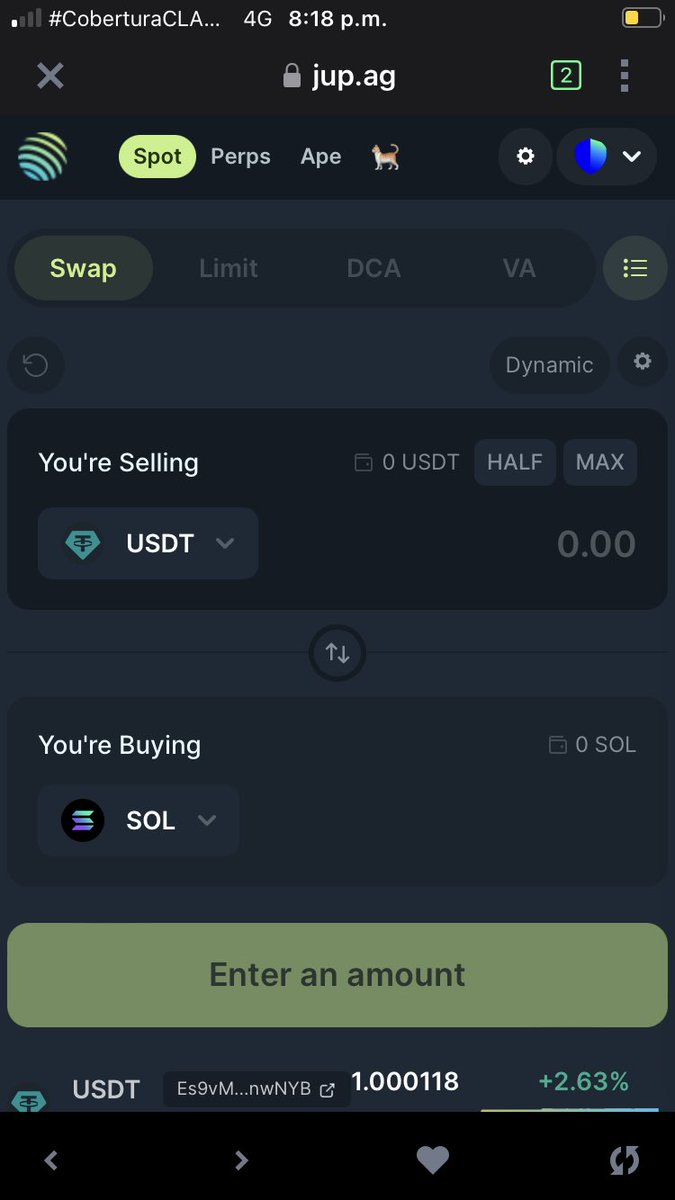 javrpelayo's tweet photo. @TrustWalletESP #ConectaTrustWallet mis favoritas @JupiterExchange y @paydece el combo perfecto con @TrustWalletESP https://t.co/WyfD5pIs3e