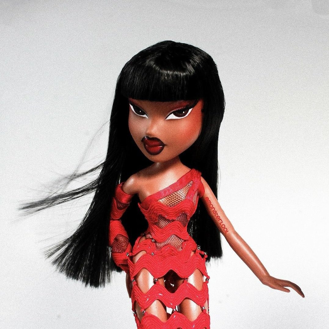 sanriohottiee's tweet photo. bratz x megan thee stallion's "hiss"🐍 https://t.co/doQL8PVvaG