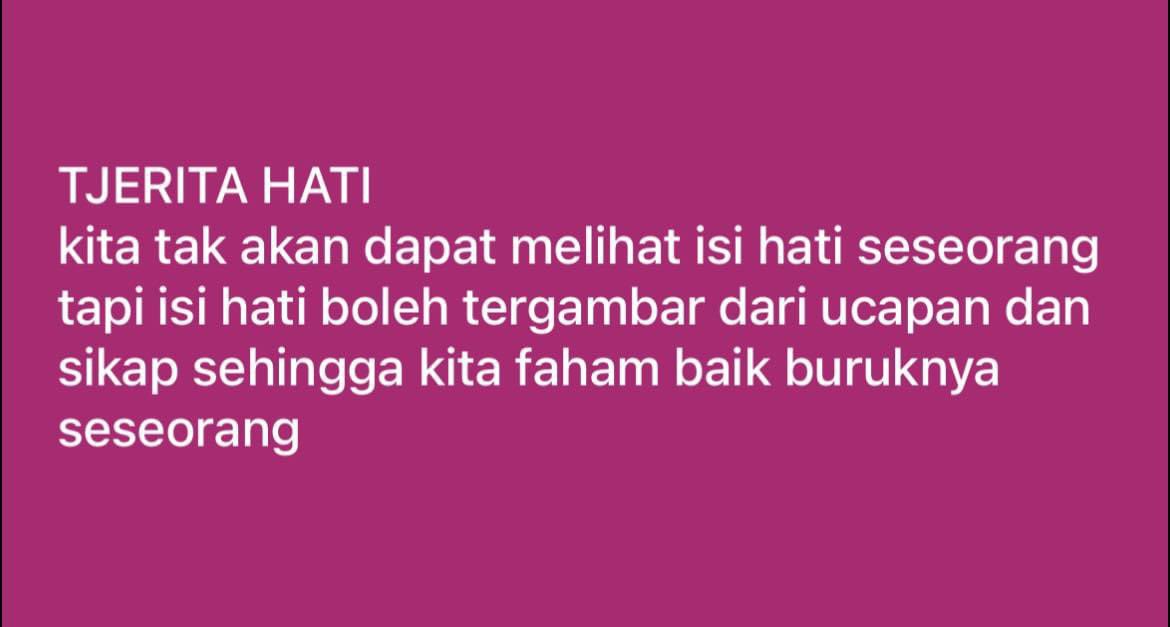 UstazHealing's tweet photo. Salam Jumaat semua. 

Susah untuk baca isi hati seseorang, tapi mudah untuk dilihat dari perbuatan mereka.

#tjeritahati #ustazhealingshahrin https://t.co/pdFww4LHP6