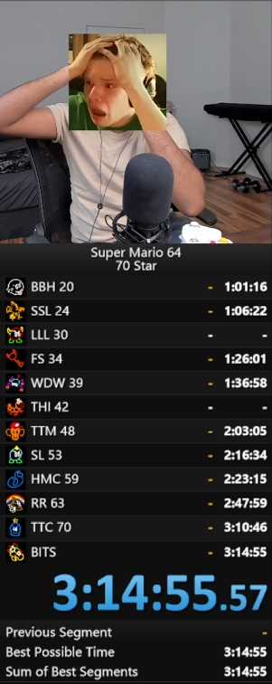 70 STAR IS FUCKING DEAD (ONLY THREW UP ONCE 😄)