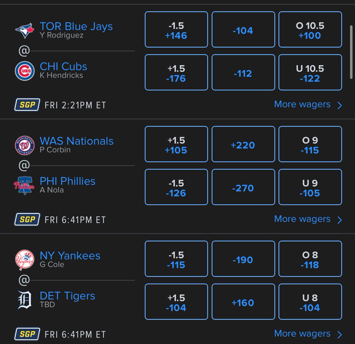 CJ_Everydayy's tweet photo. For MLB games tomorrow(more loading)- not chasing HR’s. Chasing bases. $10-$1000 Challenge starts tomorrow. #LockInTwinChallenge🔒 I will reply here tomorrow with a $10 builder play. May the boards be with us 🙂‍↔️🔥✅ https://t.co/31iiimtoO1