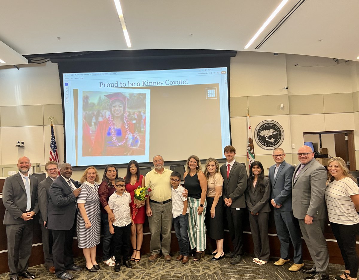 Bravo to Kinney HS and Cordova HS alum Gabi Bernal Ramirez, selected by <a href="/ACSA_info/">ACSA</a> for a scholarship! 🎉 Out of many talented students, Gabi will now compete with 15 others from across California at the State Conference for more educational awards! #FCUSDstudents #FCUSDproud