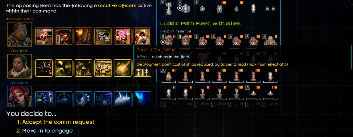 Zocklukas's tweet image. Released a new patch, notably containing a new aptitude and some changes to a few existing ones. #Starsector #Modding