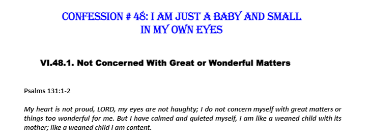 ChristOurHopeM's tweet image. #MyChristianConfession
#HumilityBeforeGod

Even in the foundational book of MY CHRISTIAN CONFESSION I have a number of "humility confessions" that could have as much depth in Bible study as #AfterGodsHeart. 

I believe in divine power received by faith. 

What we hear of
