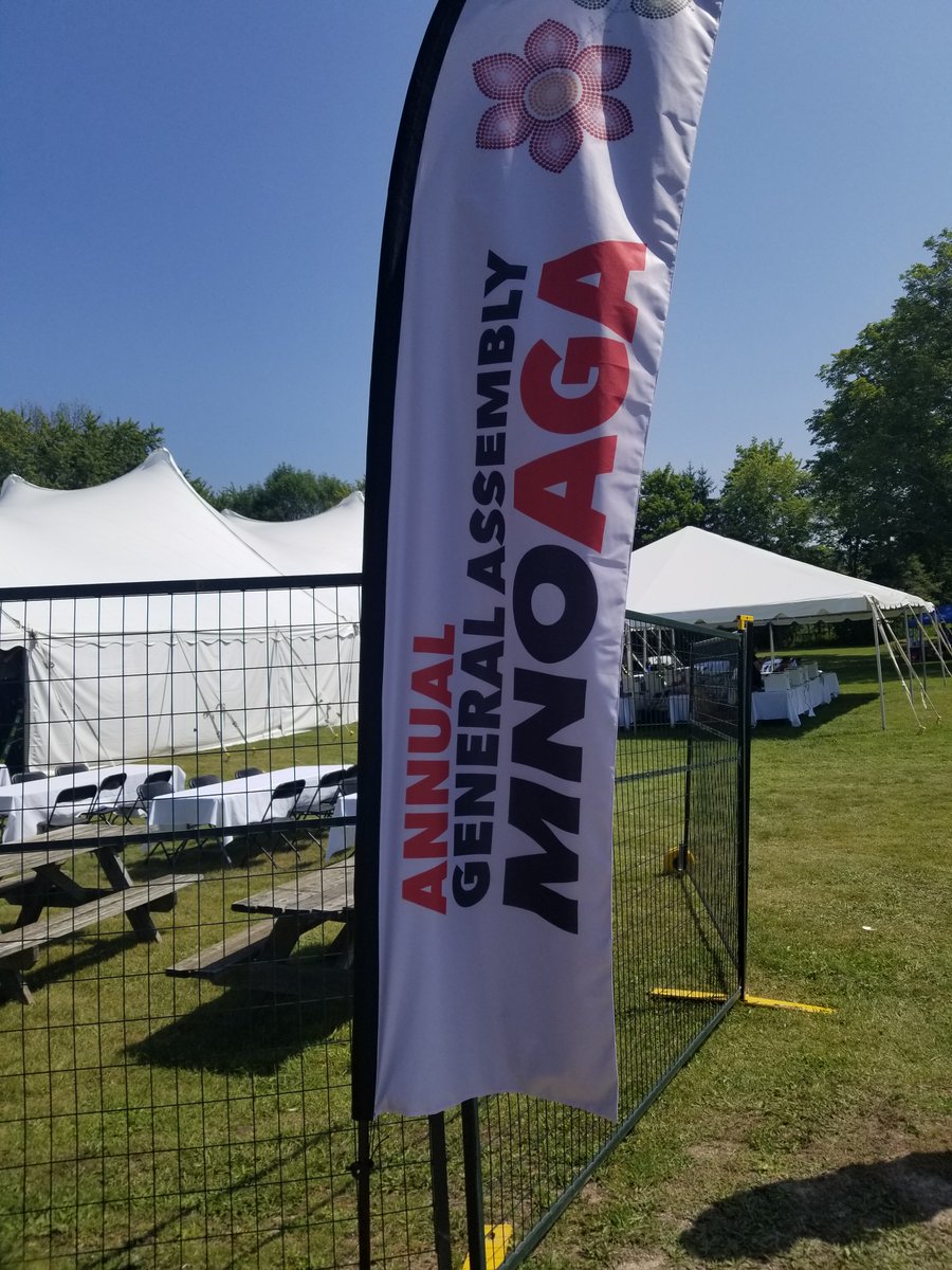 DocksideExcurs's tweet photo. Looking for us?  Here we are. 
Marsii Miigwetch @NWMOCanada  #MNOAGA https://t.co/7dUe3h9inN
