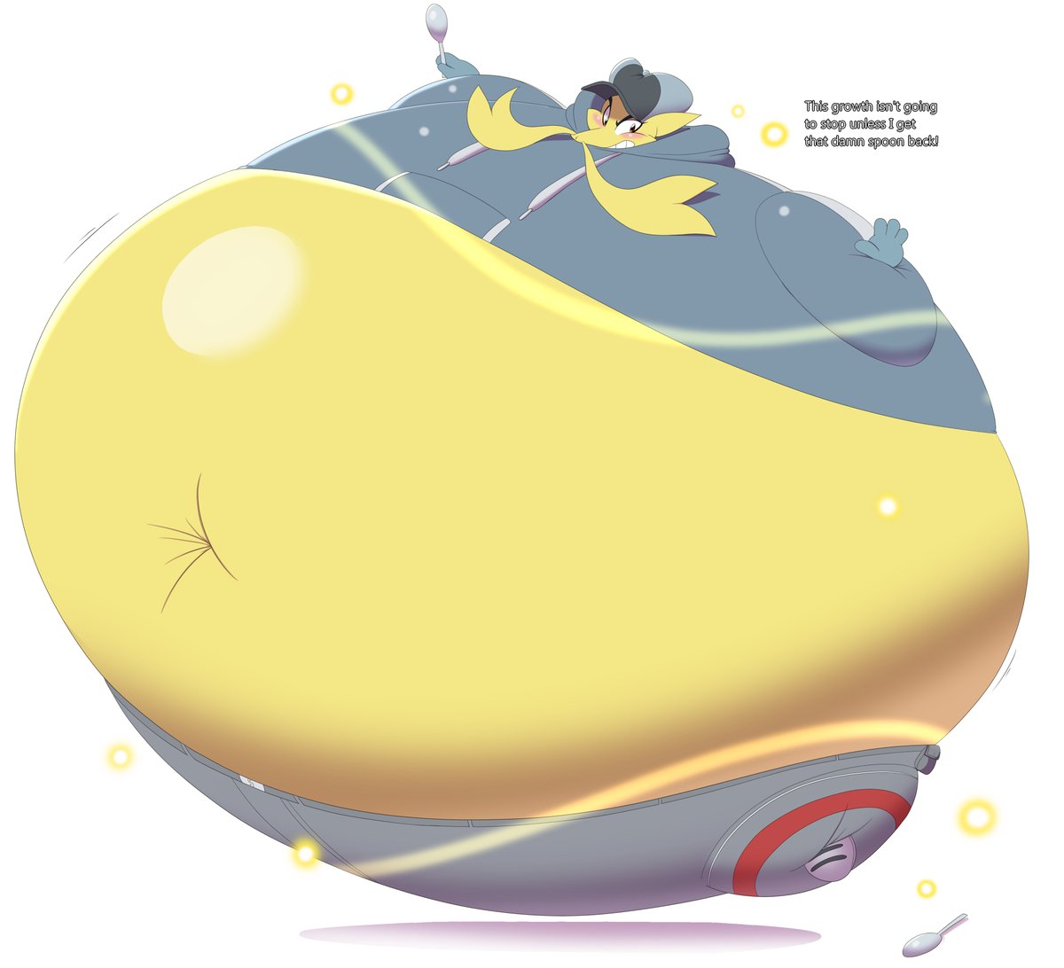 CheesecakeRemix's tweet photo. So apparently the spoon is very important to Alakazams, as Ace can clearly see here...all that psychic power buildup is not doing well for Ace's figure heheh.

(done by @Toothy_Stuff who somehow convinced me to have Ace as their favorite pokemon but round ><) https://t.co/clQsVMqgt4