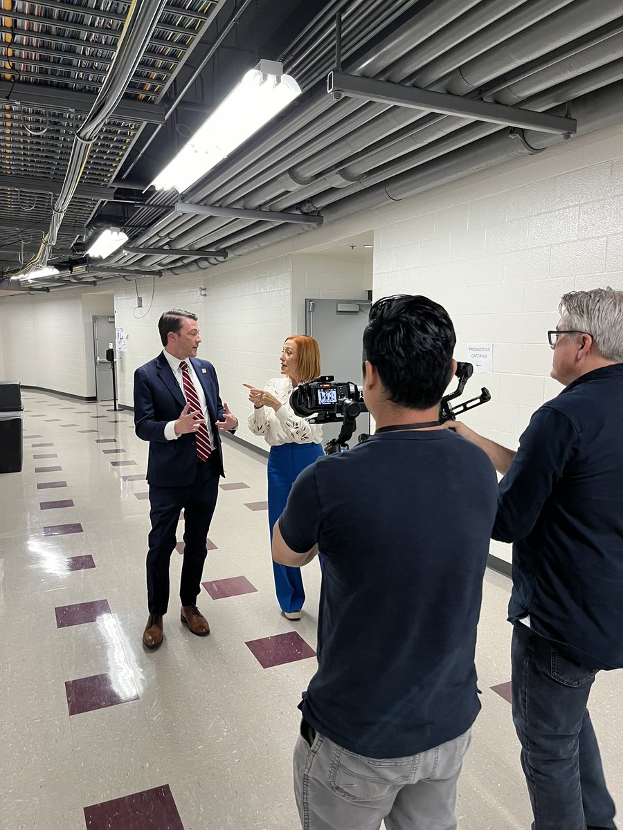 thematthill's tweet image. BEHIND THE SCENES: 

@DemConvention’s @IamMinyon and @ahornbrook sat down with @InsideWithPsaki to give a first look at the final convention planning underway in Chicago. 

Make sure to tune into @MSNBC tomorrow!