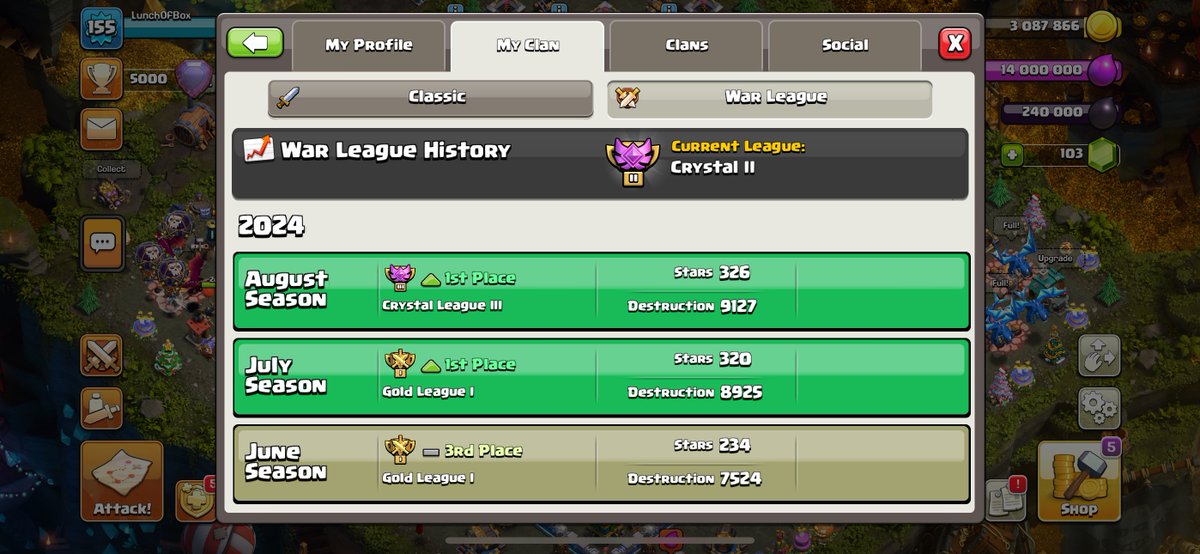 I Love COC 
MBAC Clan Tag:  #2R98JQQ0Q
