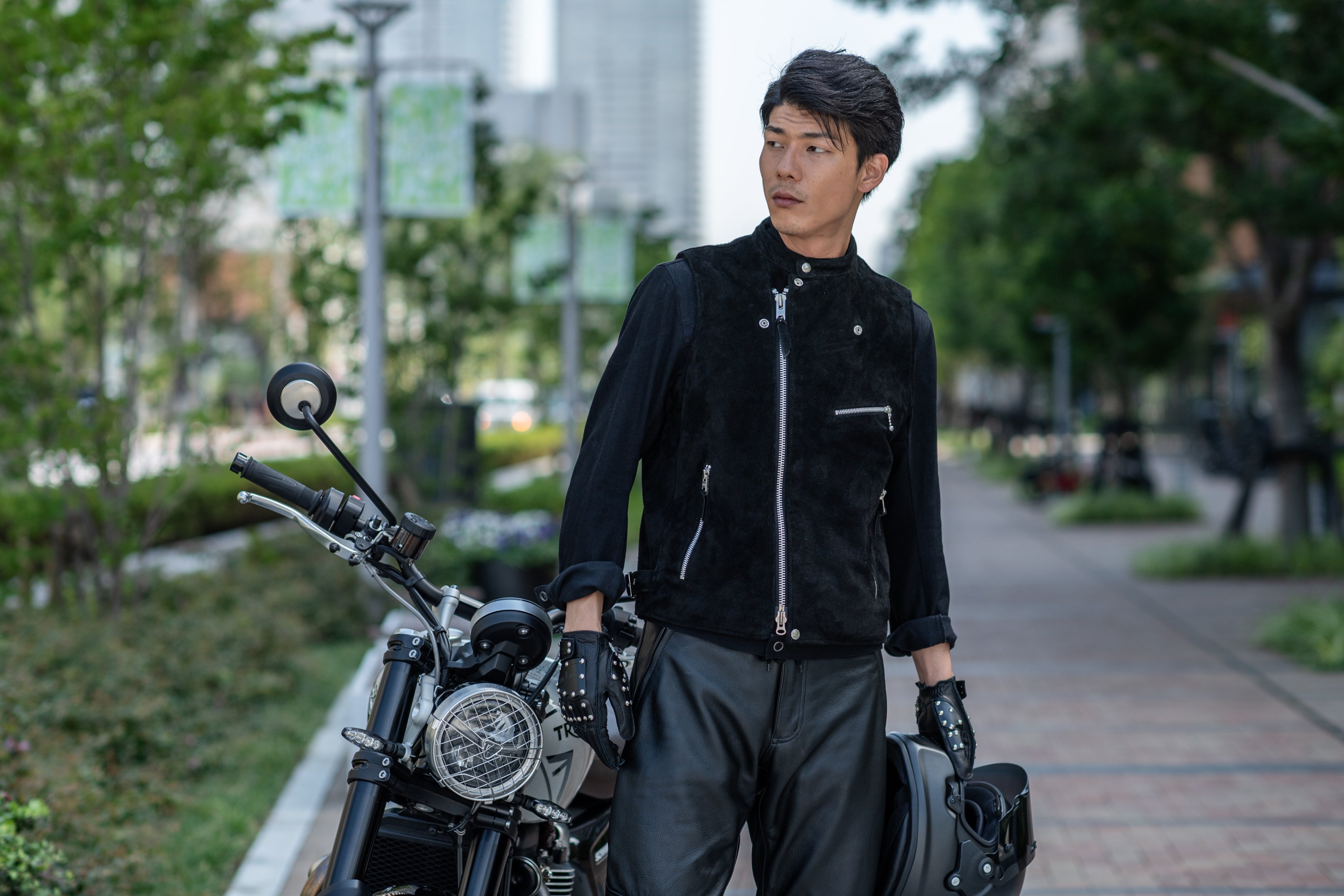 KADOYA 思いがけない ハンマーブーツ・ショート / ブラック/ブラック KADOYA 思いがけない ハンマーブーツ・ショート / ブラック/ブラック