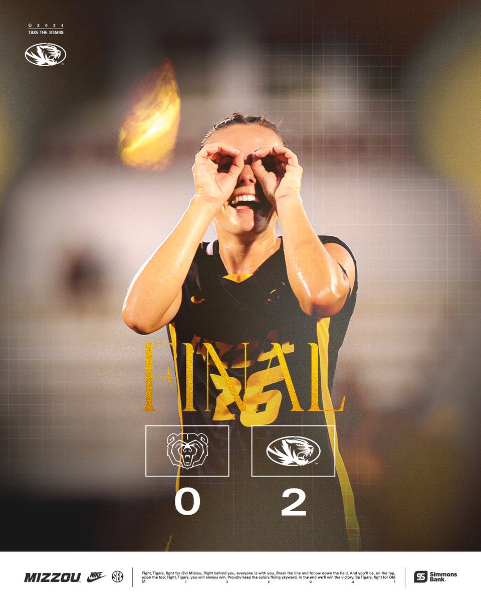 MizzouSoccer's tweet photo. 1-0. https://t.co/VcPllSOnzr