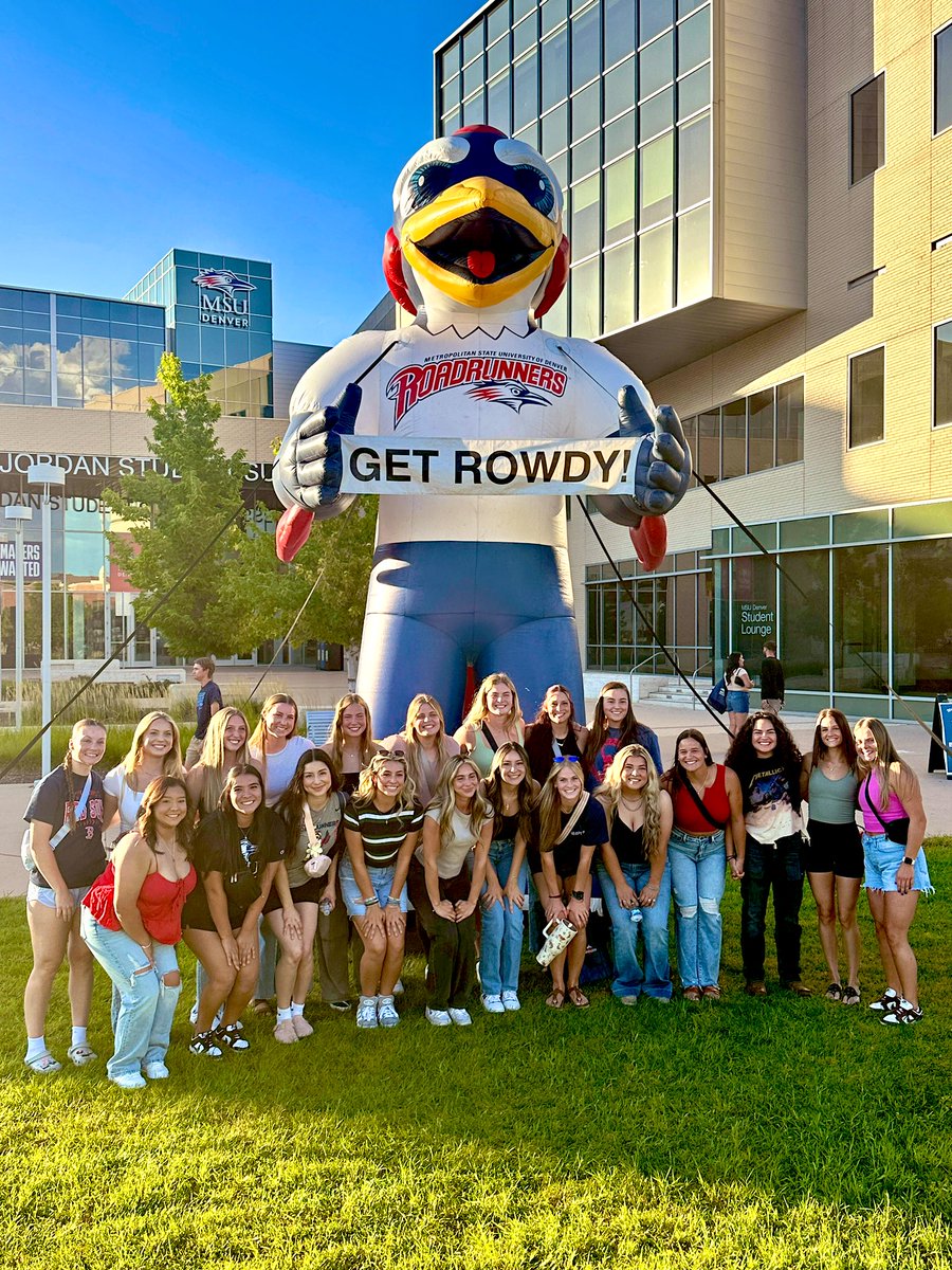 We’re all here! Ready to start the new year with <a href="/msudenver/">MSU Denver</a> <a href="/MSUDenverSports/">MSU Denver Athletics</a> 

#RoadiesSB25 #GetRowdy