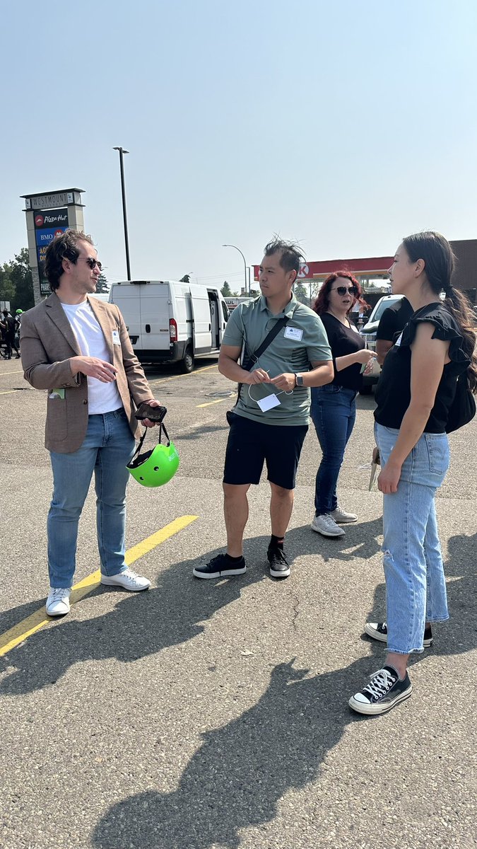 bildedmonton's tweet photo. What city building ingredients are necessary to not only attract ice cream shops, but build and shape complete communities? Today’s City Scoop tour, sponsored by B&A, will showcase neighbourhoods with a mix of land uses and shops like ice cream parlours. Follow along! https://t.co/XQJIMcMgVt