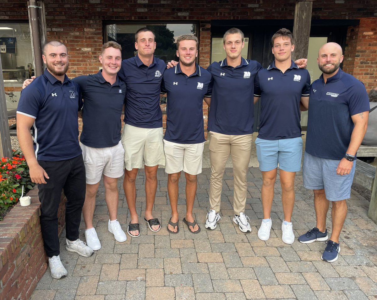 Coach Robertson (@jimrobertsonqb) on Twitter photo Breaking Bread with The Room.
<a href="/MUHawksFB/">Monmouth Football</a>
<a href="/frankie7savino/">Frankie Savino</a> <a href="/robbiecarcich11/">Robbie Carcich</a> <a href="/frankieweaverr/">Frankie Weaver</a> <a href="/derekr1212/">Derek Robertson</a> <a href="/Zhios_7/">Zack Hios</a> <a href="/JaggerMatera9/">Jagger Matera</a>
#FastFiveStar #ForTheRoom #FlyHawks Breaking Bread with The Room.
<a href="/MUHawksFB/">Monmouth Football</a>
<a href="/frankie7savino/">Frankie Savino</a> <a href="/robbiecarcich11/">Robbie Carcich</a> <a href="/frankieweaverr/">Frankie Weaver</a> <a href="/derekr1212/">Derek Robertson</a> <a href="/Zhios_7/">Zack Hios</a> <a href="/JaggerMatera9/">Jagger Matera</a>
#FastFiveStar #ForTheRoom #FlyHawks