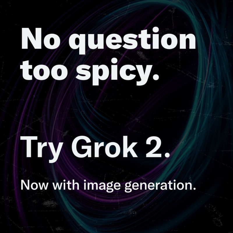 premium's tweet photo. Grok 2 is here.

A powerful AI assistant, right inside your X app.
