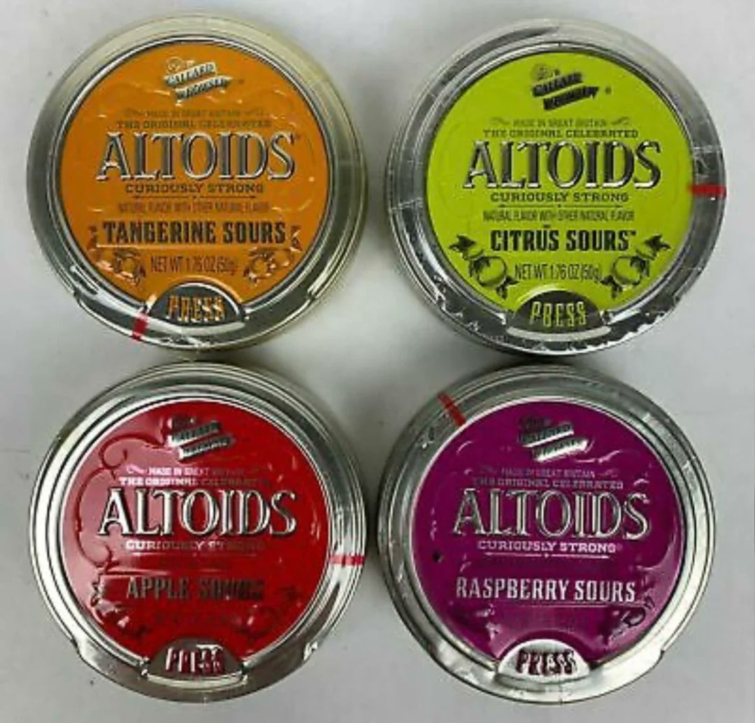 timecaptales's tweet photo. 8. Altoids Sours, discontinued in 2010 https://t.co/eDfwyDtGr6
