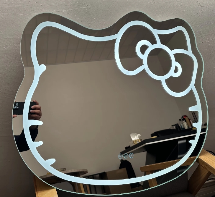 Rosa_luck_glass's tweet image. led mirror multi colors Irregular Makeup vanity mirror Decorative Mirrors for bedrooms 
welcome to buy, whatsapp: 008618713957925
#hellokitty #hellokittystuff #hellokittymirror #hellokittymirror #ilovehellokitty #hellokittymafia  #bedroommirror #mirrowall #defoggingmirror