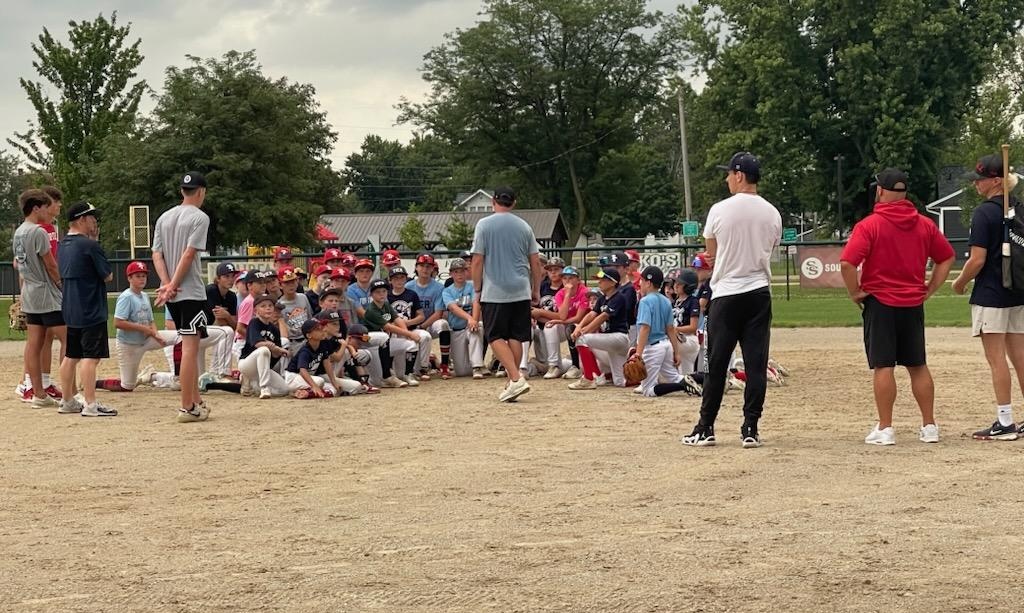 Top Tier Iowa ⚾ (@toptieria) on Twitter photo Another great night of camp and growing the game! Thanks to STATE CHAMP <a href="/NolanGrawe22/">Nolan Grawe</a> for coming out to work with the boys! #RollTier Another great night of camp and growing the game! Thanks to STATE CHAMP <a href="/NolanGrawe22/">Nolan Grawe</a> for coming out to work with the boys! #RollTier