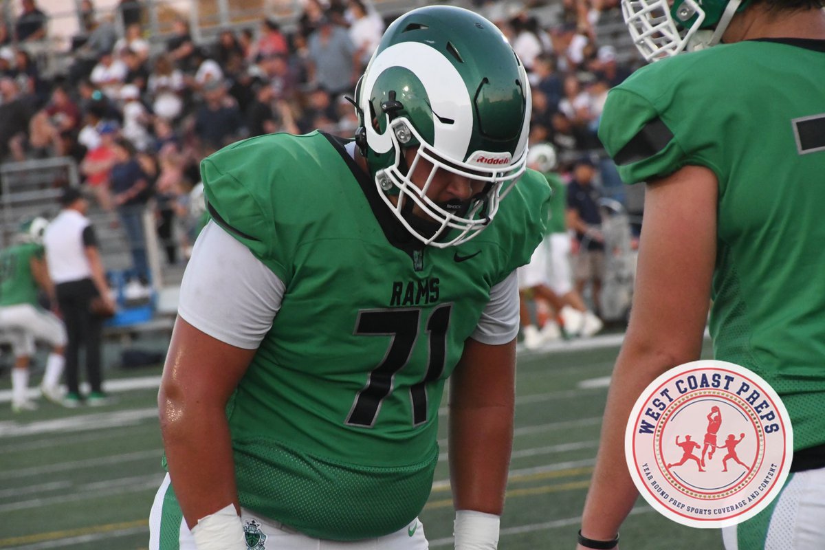 West Coast Preps Sacramento (@wcpsacramento) on Twitter photo Evan Gaea’s leadership is beaming for St. Mary’s-Stockton.
So, too, is his force in the trenches after a tremendous offseason. 
Story tomorrow at WestCoastPreps.com Evan Gaea’s leadership is beaming for St. Mary’s-Stockton.
So, too, is his force in the trenches after a tremendous offseason. 
Story tomorrow at WestCoastPreps.com
