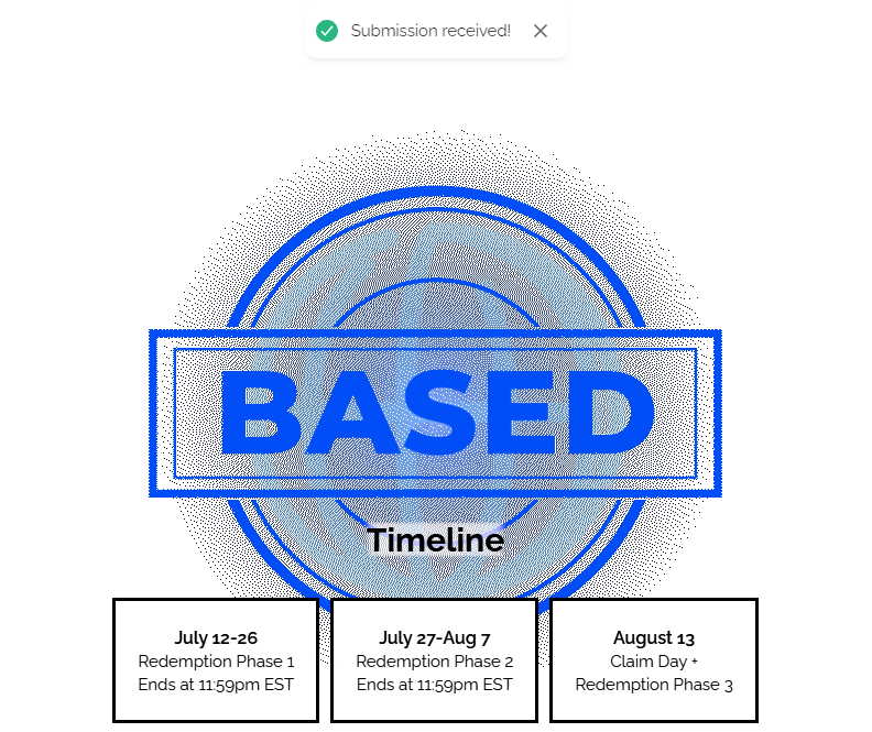 Babylone_eth's tweet photo. 空投 Basedevo 在 BASE
🏷 獎勵 : 已確認 ( $BASED )
🪂 領取 : https://t.co/hYXxnf9wsX
➖ 連接錢包
➖ 報到 (每日)
➖ 完成任務
#BASE #Basedevo #BASED #layer2 #airdrop #web3 #token #bnb #newairdrop #l2 #ETH #new_airdrop https://t.co/hsHCY1oLLa