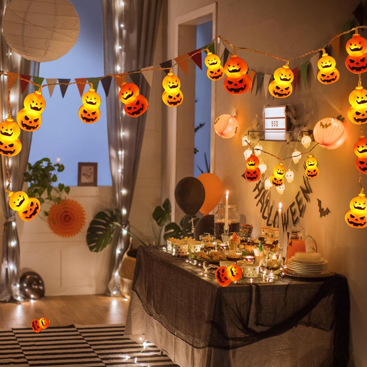 CrazySalesAus's tweet image. 2Packs Halloween String Lights Decorations 3m 20 LED Halloween Window Lights Battery Power Window Lights for Home Halloween Party Decor Warm
Now: $24.99 bit.ly/4dvpcbq
#halloween #stringlights #decorations #windowlights #partydecor