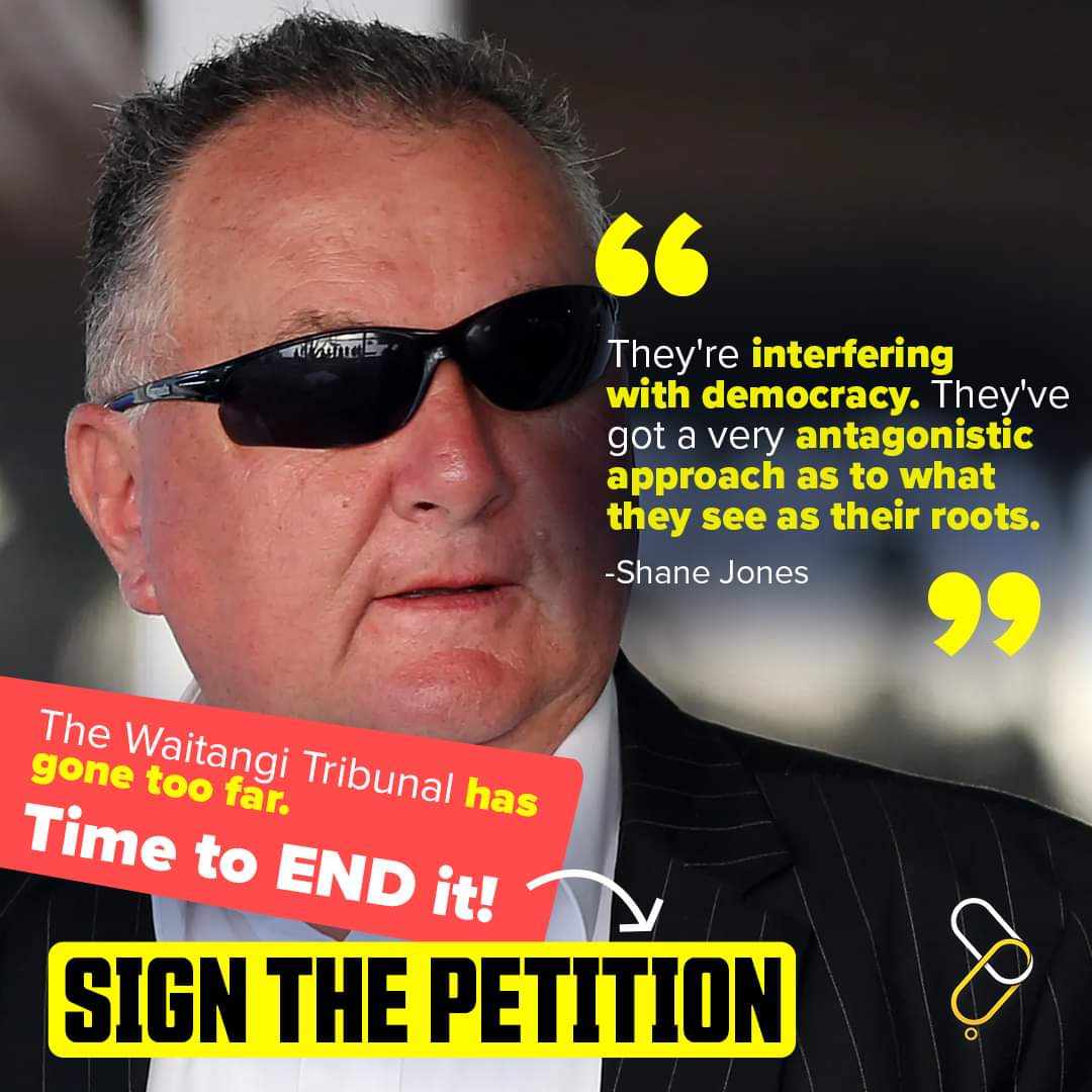 johnnysundari's tweet photo. @TheZeitgeistNZ @hobsons_pledge
It makes sense to wrap up any historic claims and then shut down the #WaitangiTribunal. It is increasingly activist and will only continue to demand more powers.
Sign the petition to end the Waitangi Tribunal: https://t.co/jD6dxpTg7A https://t.co/W7FiYMjdBo