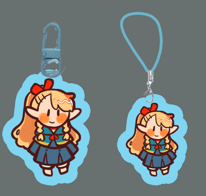 マルシル 「What kind of charm size do you prefer? V」|StarGlow🌻@ LAYTON IS BACK☕のイラスト