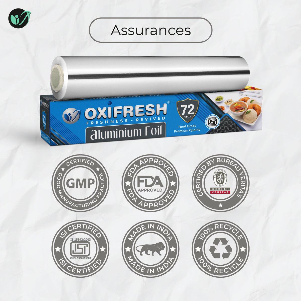 oxifreshindia's tweet photo. Oxi Fresh Aluminium Foil https://t.co/WJJakPqKG1