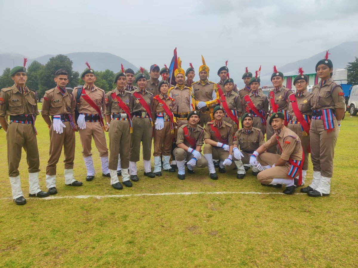 nccgdckish6340's tweet photo. NCC cadets of GDC KISHTWAR celebrate Independence day was held at Chogwan Kishtwar #profprithviraj#dgncc#jk&amp;ldte https://t.co/7oXeoYQNab