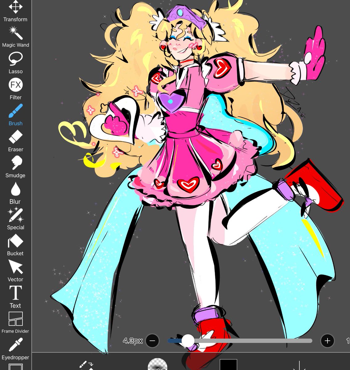 Day 2 of looking for #artmoots if u recognize where the outfit is from, we must be friends (this is my oc Erin)