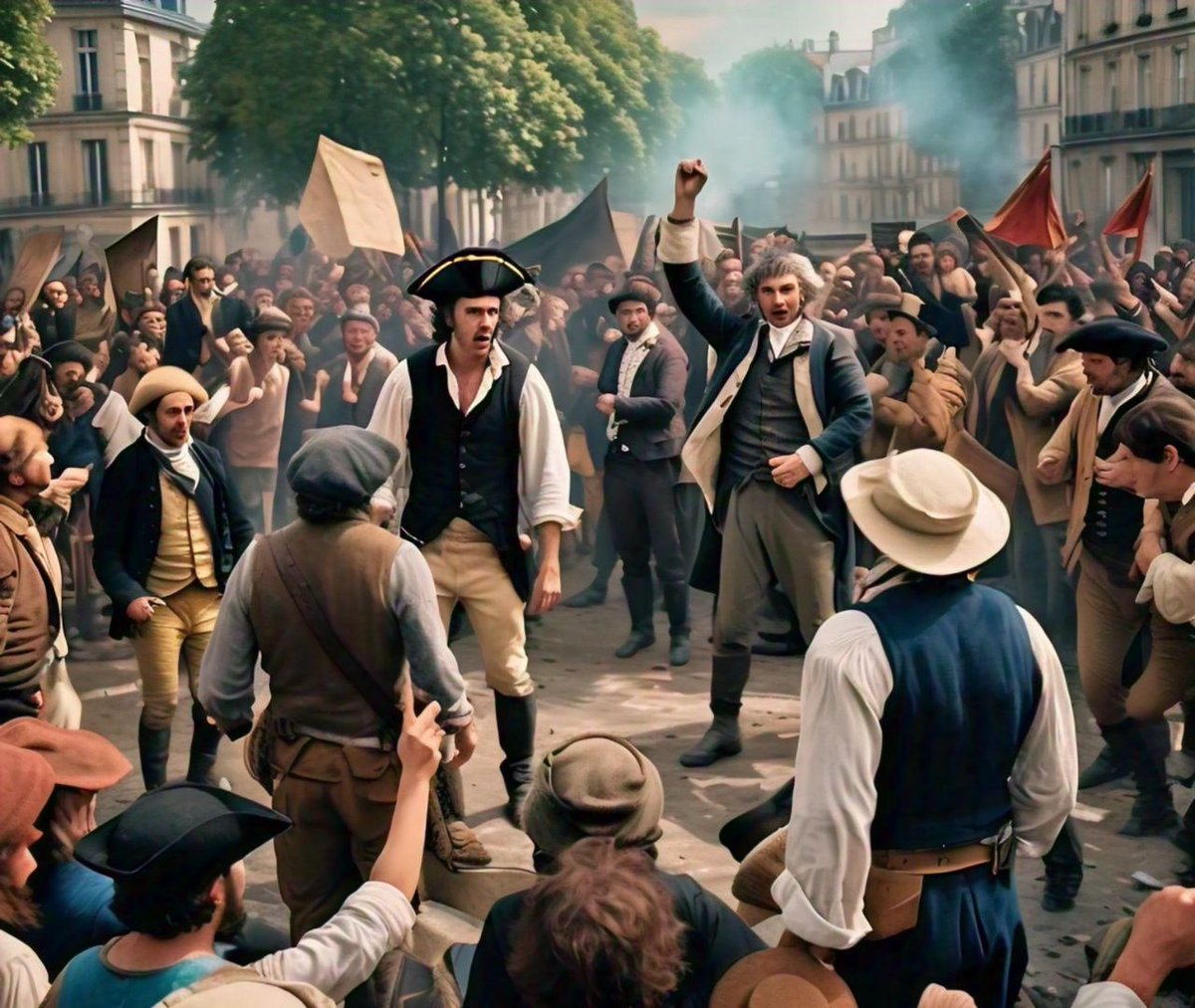 cjimenezb4's tweet photo. La Revolución Francesa marcó un punto de inflexión en la historia del derecho tributario, estableciendo principios de justicia y equidad en la recaudación de impuestos. https://t.co/xHCcYLytIt
