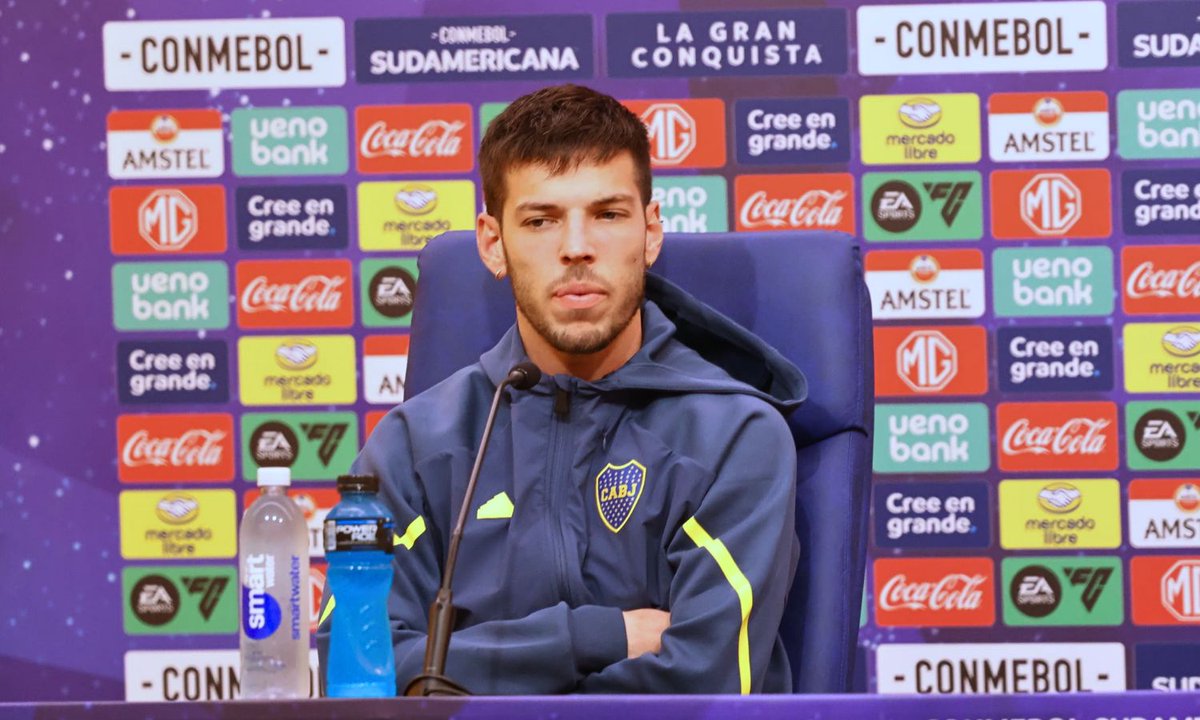 Martegani habló en conferencia de prensa tras el partido en La Bombonera.