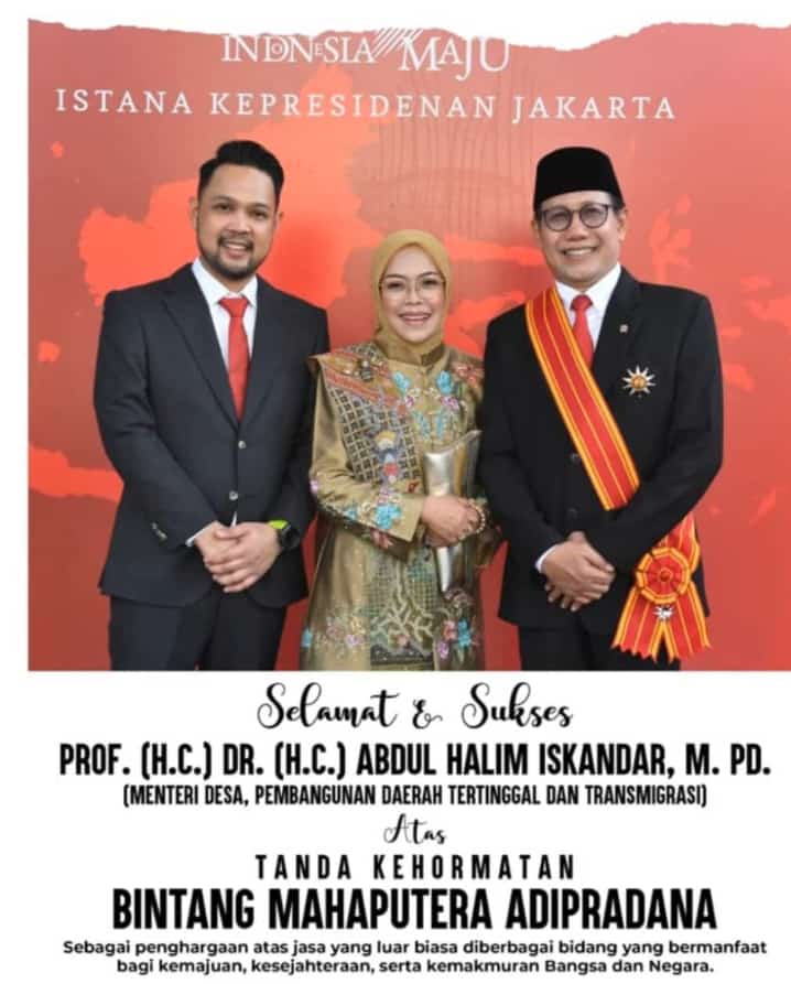 Saipul150475's tweet photo. Selamat Gus Halim Menteri PDTT
#SelamatGusHalim
#PrestasiGusHalim https://t.co/5PudpPC9YA