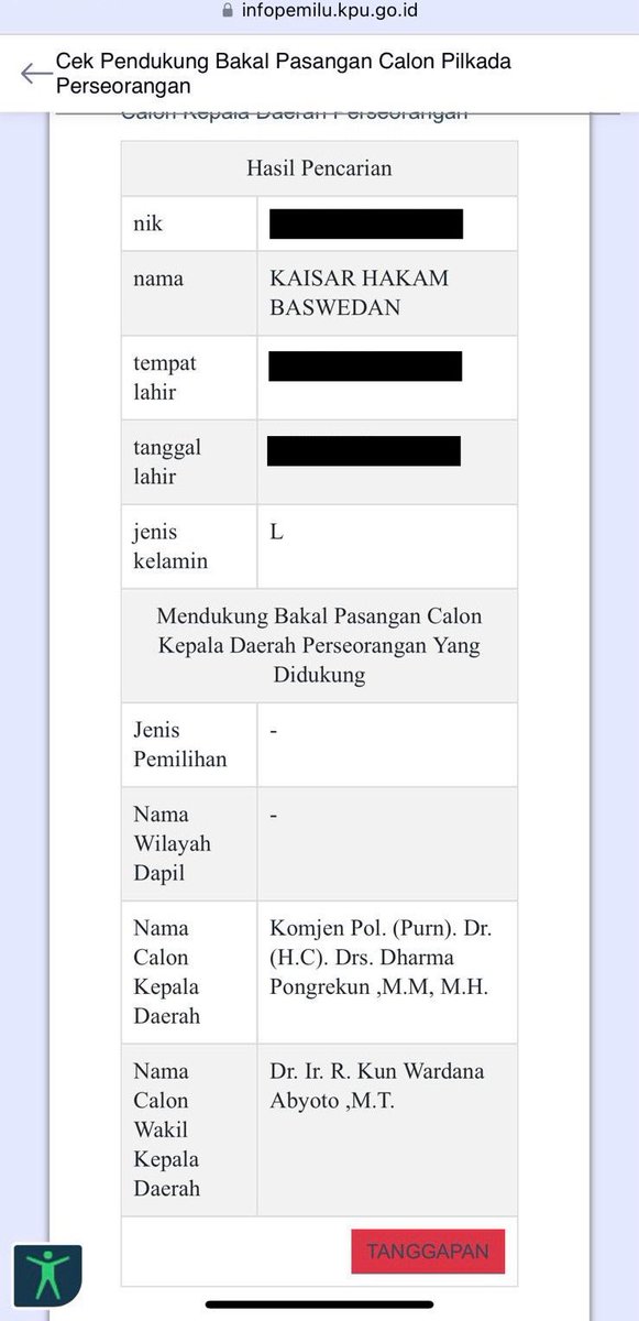 Alhamdulillah, KTP saya aman. Tapi KTP dua anak, adik, juga sebagian tim yg bekerja bersama ikut dicatut masuk daftar pendukung calon independen. :)