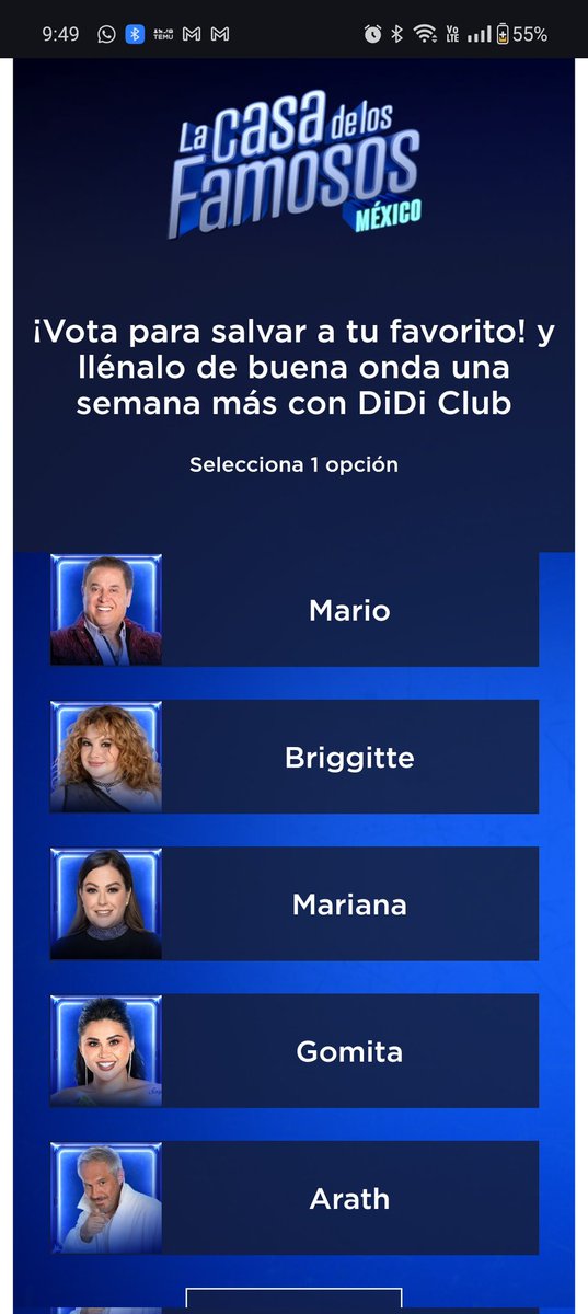 askyfredy's tweet photo. @LaCasaFamososMx la app no me deja votar 10 veces,con el día de hoy ya me deben 20 votos,que se va a hacer en ese caso?Es trampa o que?Voy a votar por el #TeamMar #LaCasaFamososMx #LaCasaDeLosFamosos @TelevisaTVmx @endemol @VIX #Vix #BriggitteBozzo #MarioBezares #ArathDeLaTorre https://t.co/LYV0rQcmgj