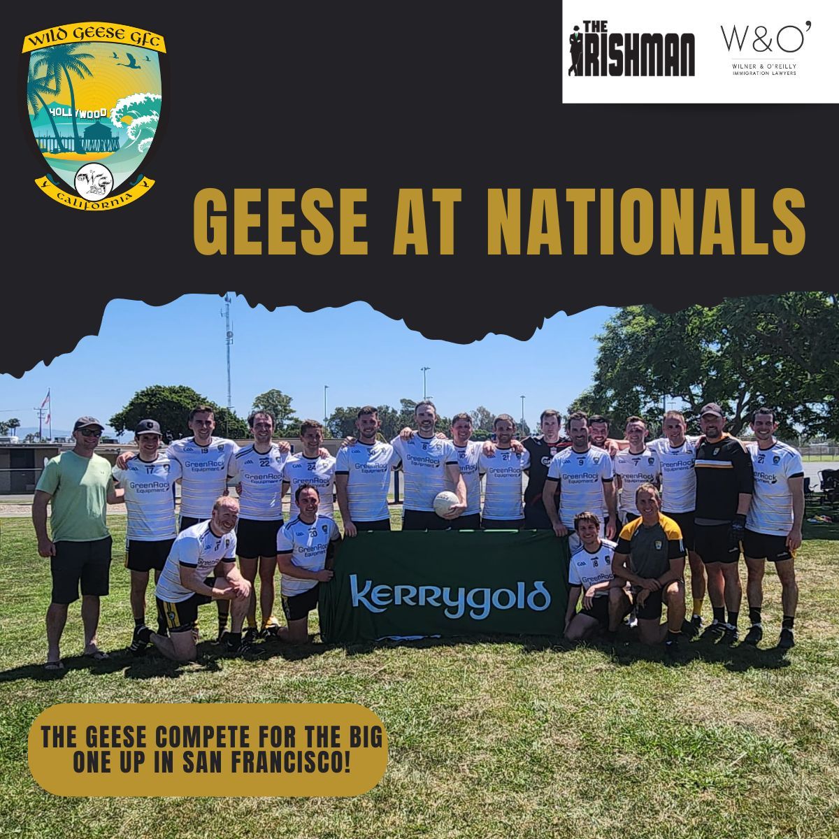 The Geese are going to Nationals!

Support the lads as they drive up the road to participate in the USGAA 2024 Nationals in San Francisco!