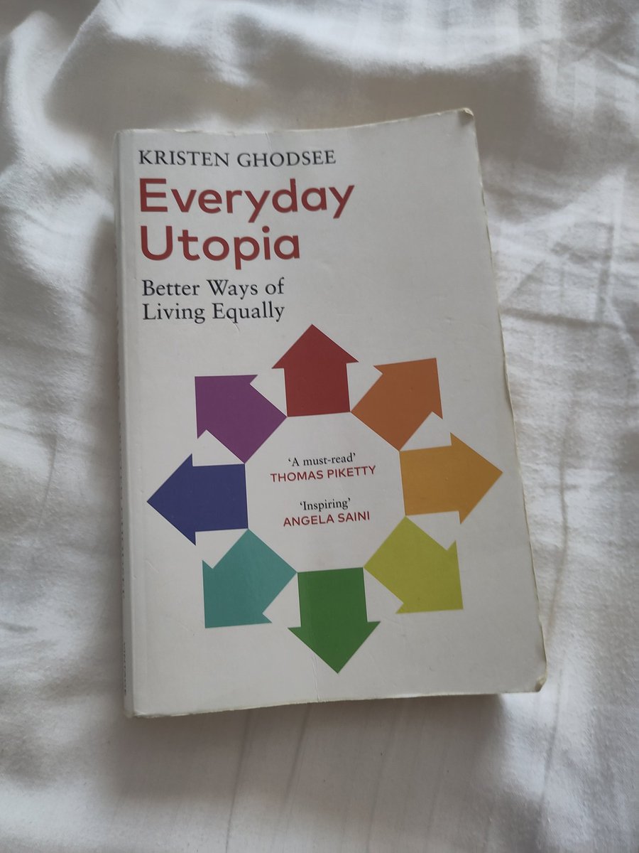 Hopeful read of the summer: #EverydayUtopia by Kristen Ghodsee is full of stories and ideas challenging the narratives of how we live. #utopia
