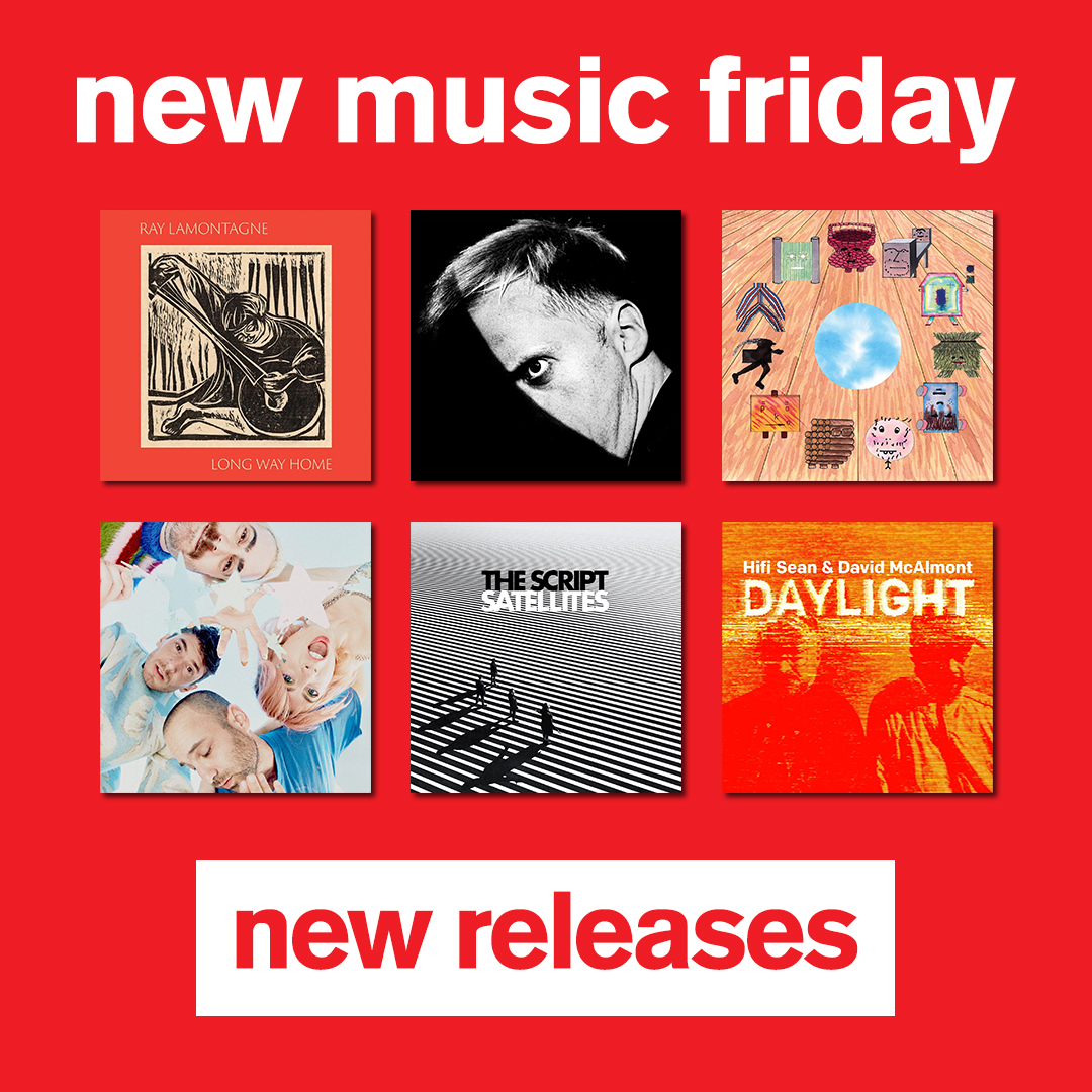 FOPPofficial's tweet photo. Releases out today:
• @RayLaMontagne - #LongWayHome
• @HHawkOfficial - #AFirmerHand
• @pompokotheband - #Champion
• @charlybliss - #Forever
• @thescript - #Satellites
• @hifi_mc - #Daylight
#gettofopp https://t.co/qe0jWKOIa1