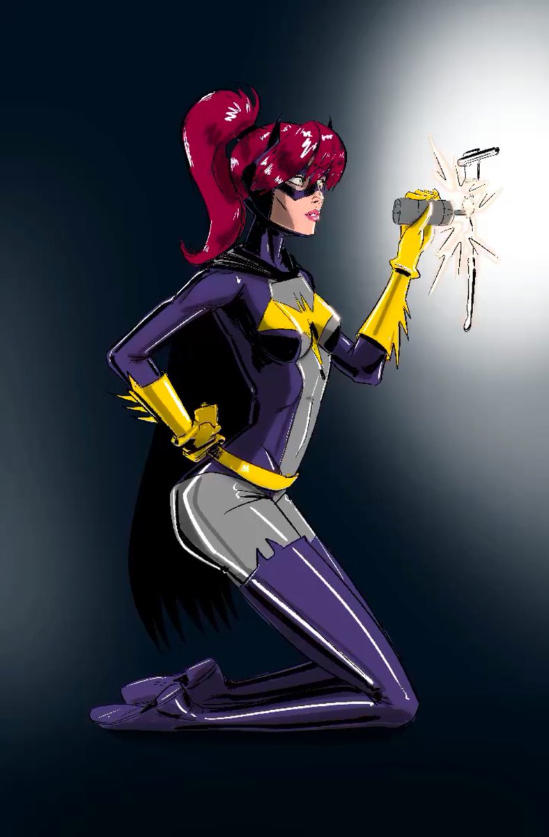walshe_steve's tweet image. Bat Girl fan art